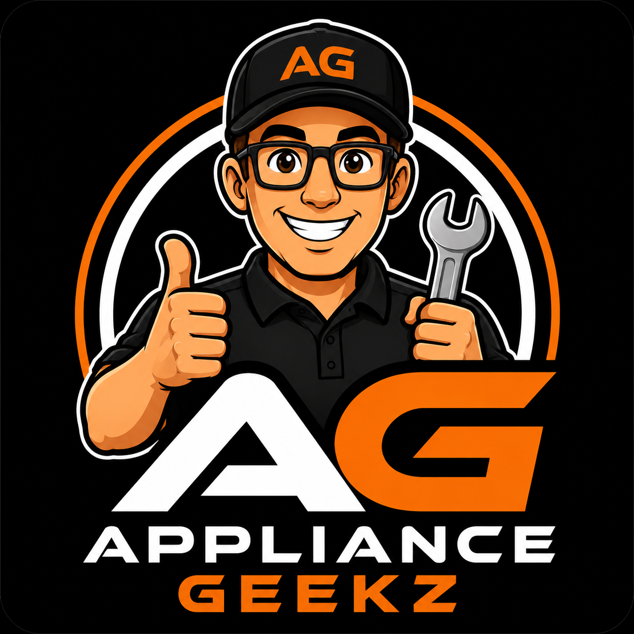Appliance Geekz Mascot Logo